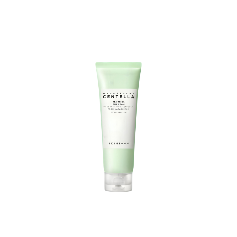 SKIN1004 Madagascar Centella Tea-Trica Bha Foam 125ml | Skin-Soothing Complex
